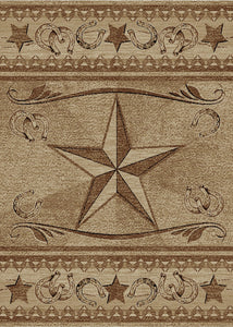 "Abilene Antique" Western Area Rug Collection - Available in 4 Sizes!