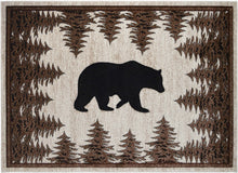 Load image into Gallery viewer, &quot;Tranquil Bear Multi&quot; Lodge Area Rug Collection - Available in 6 Sizes!