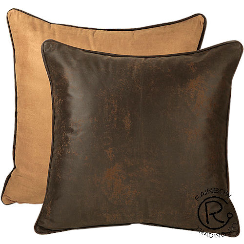 Faux Leather Reversible Eurosham