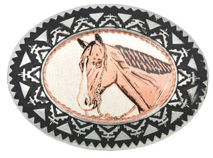 Copper Horse Buckle