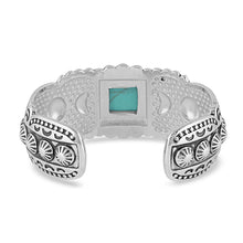 Load image into Gallery viewer, Flourished Turquoise Bracelet