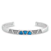 Load image into Gallery viewer, Trilogy Turquoise Bracelet