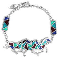 Load image into Gallery viewer, Pretty Horses Western Bracelet