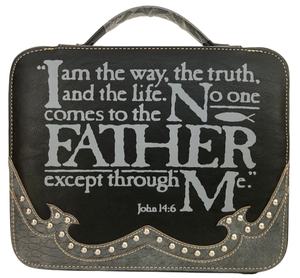 "I Am the Way, Truth & Life" Western Bible Cover - Choose From 2 Colors!