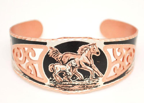 Horse & Colt Copper Twilight Bracelet