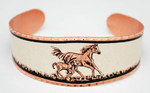 Copper Horse & Colt Bracelet