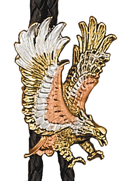 Tricolor Eagle Bolo Tie – Wild West Living