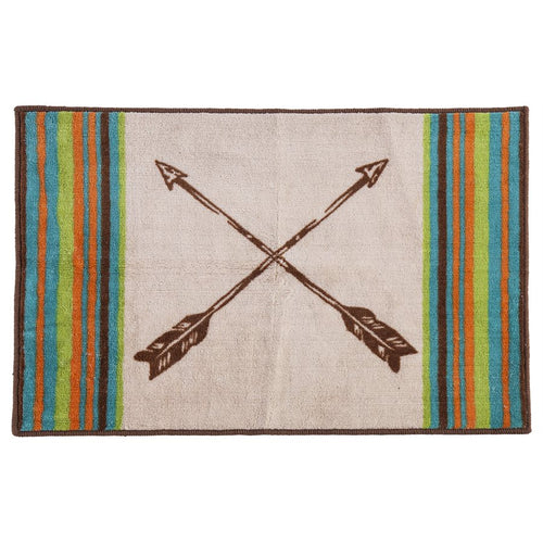 Crossing Arrows Western Accent Rug
