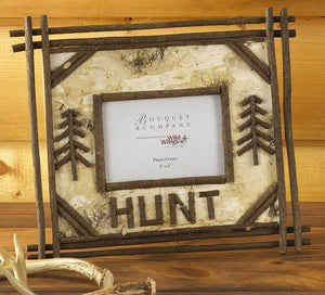 "Hunt" Birch and Twig Photo Frame