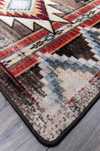 Load image into Gallery viewer, &quot;Bowstrings - Distressed Brown&quot; Southwestern Area Rugs - Choose from 6 Sizes!