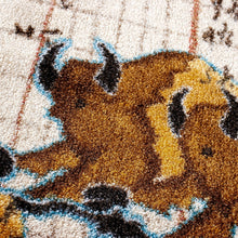 Load image into Gallery viewer, &quot;Buffalo Run&quot; Western Area Rugs - Choose from 6 Sizes!