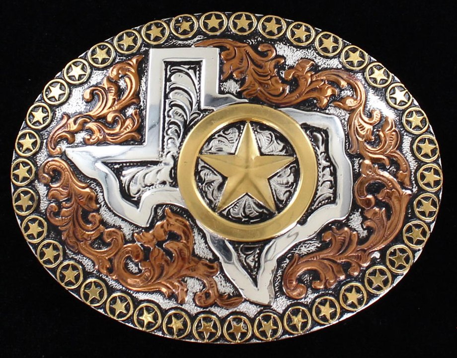 Texas Belt Buckle by Crumrine