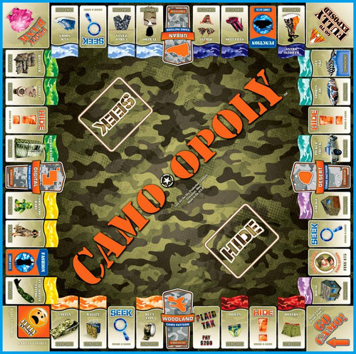 Camo-opoly Western Board Game