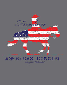 "Freedom" Western Cowgirls Unlimited T-Shirt
