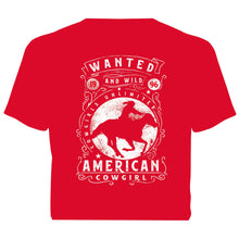 Load image into Gallery viewer, &quot;Wanted&quot; Western Cowgirls Unlimited T-Shirt