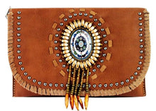 Load image into Gallery viewer, American Bling Western Concho Clutch/Mini Shoulder Bag