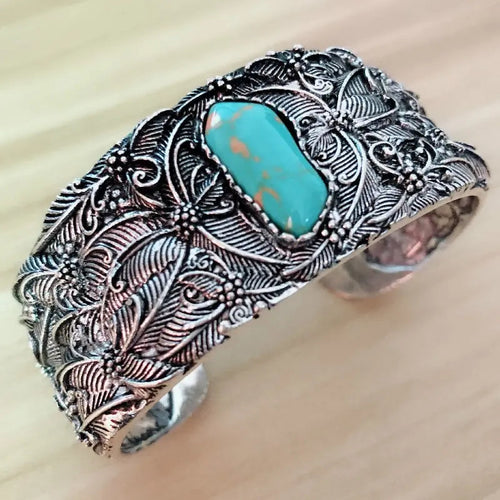 Vintage Cuff Bangle Bracelet Boho Style