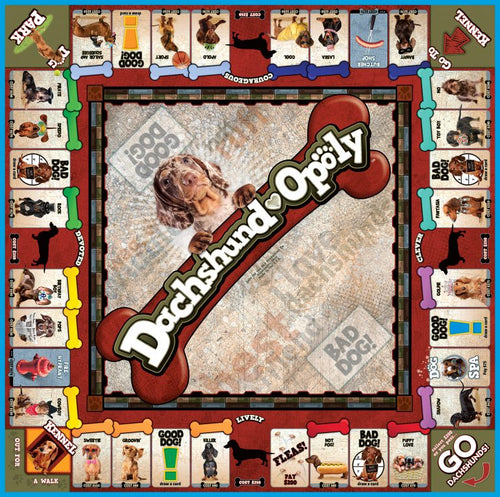 Dachshund-opoly Western Board Game