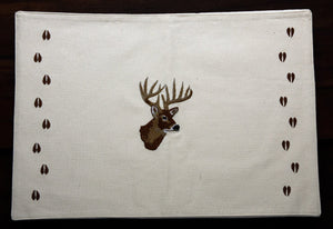 "Deer" Western Placemats - 4 Piece Set