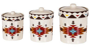 "Del Sol" 3-Piece Canister Set