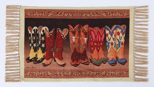 "Cowboy Boots" Western Placemat