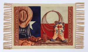 "Texas Gear" Western Placemat
