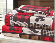 Load image into Gallery viewer, &quot;Lodge Life&quot; Sheet Sets (King or Queen)