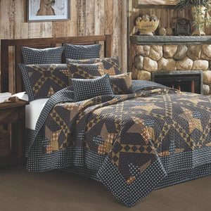 "Paducah Star" Western Quilt Set - King or Queen
