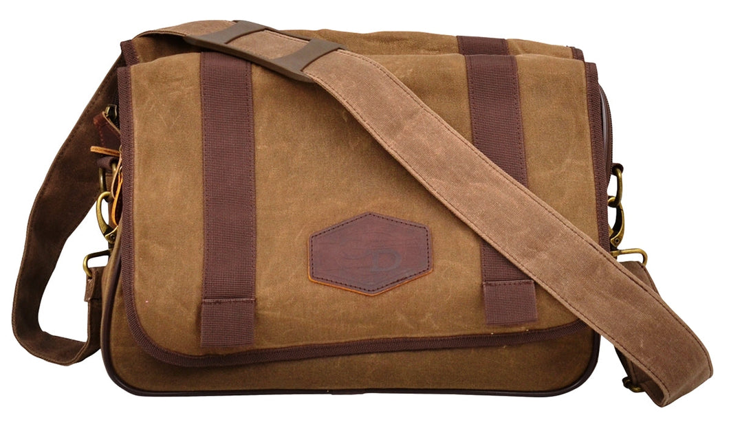 Western Oiled & Waxed Messenger Bag Briefcase