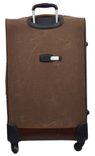 Load image into Gallery viewer, Western Canvas Large Wheeled Roller Luggage