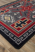 Load image into Gallery viewer, &quot;Double Cross Gray&quot; Southwestern Area Rugs - Choose from 6 Sizes!