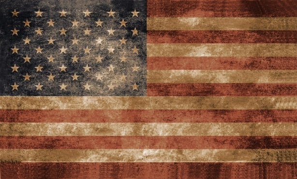 Antique American Flag - 3' x 5'