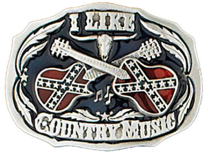 "I Like Country Music" Belt Buckle