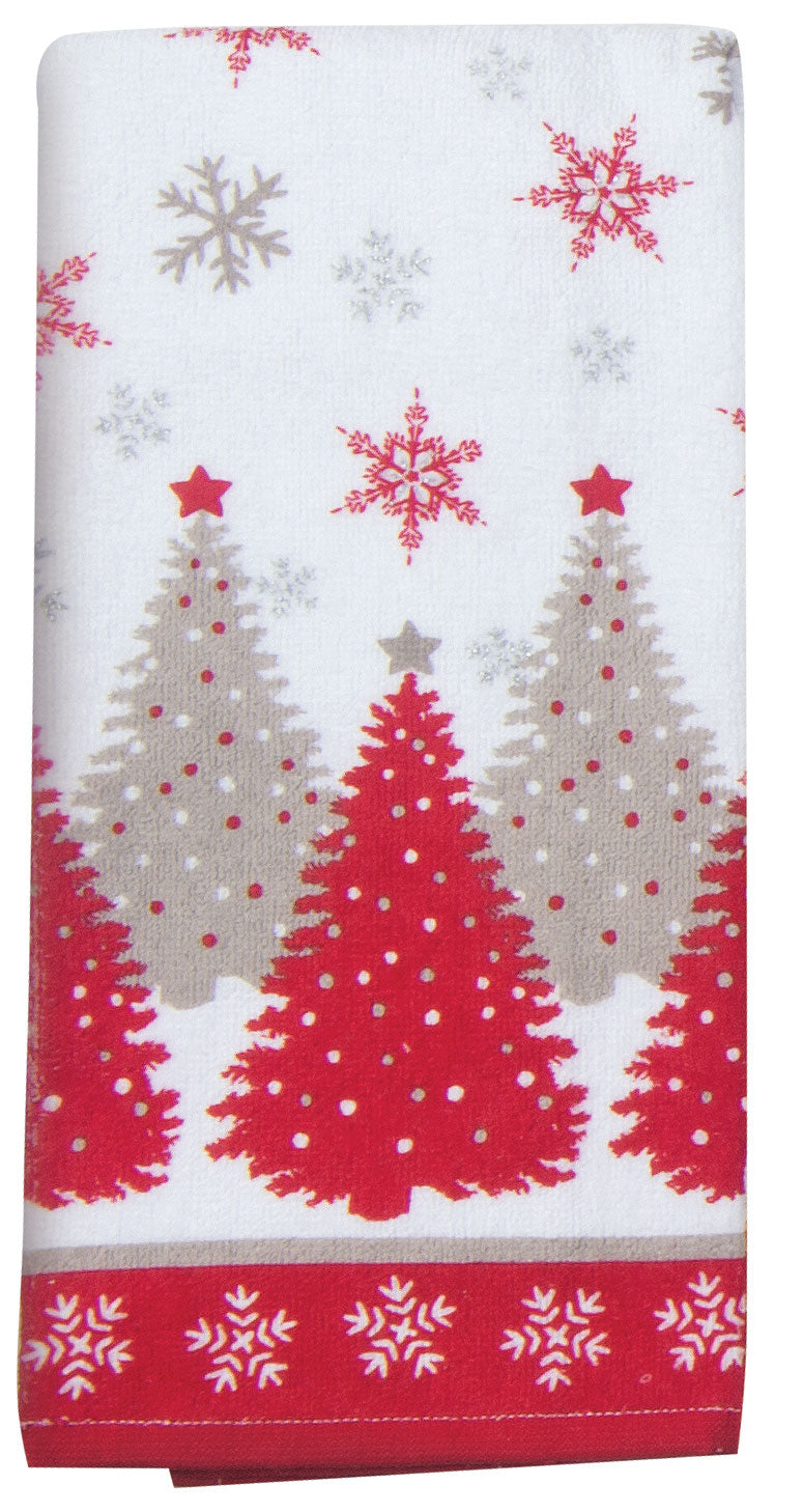 Winter Sparkle Terry Towel