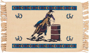 "Barrel Racer" Western Placemat