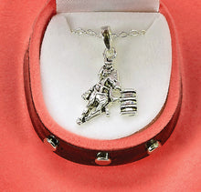Load image into Gallery viewer, Barrel Racer Necklace with Cowboy Hat Gift Box