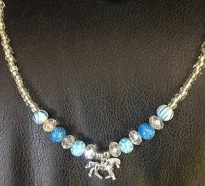 "Prancing Horse" Western Necklace
