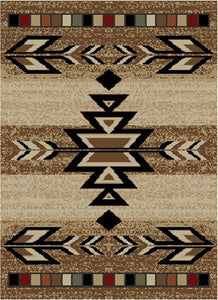 "Rio Grande Antique" Southwestern Area Rug Collection - Available in 4 Sizes!