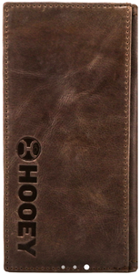 "Hooey Original" Laser Cut Hands-Up Hooey Logo Rodeo Wallet with Nomad Print Inlay