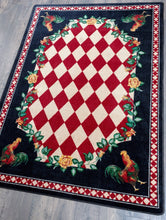 Load image into Gallery viewer, &quot;High Country Rooster - Natural/Red&quot; Southwestern Area Rugs - Choose from 6 Sizes!