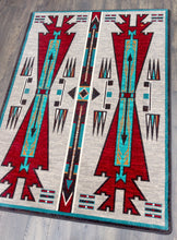 Load image into Gallery viewer, &quot;Horse Thieves - Electric&quot; Southwestern Area Rugs - Choose from 6 Sizes!