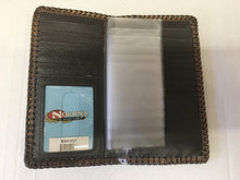 Load image into Gallery viewer, Praying Cowboy Leather Rodeo Wallet