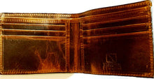 Load image into Gallery viewer, Twisted X Heavy Duty Brown Leather Bi-Fold Wallet