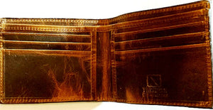 Twisted X Heavy Duty Brown Leather Bi-Fold Wallet