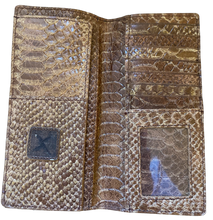 Load image into Gallery viewer, Twisted X Western Snake Print Rodeo Wallet