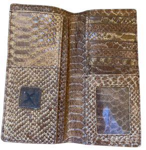 Twisted X Western Snake Print Rodeo Wallet