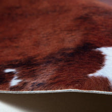 Load image into Gallery viewer, Faux Cowhide Print Rug, White Belly (Choose From 2 Sizes)