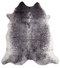 Load image into Gallery viewer, Faux White Brindle Cowhide Print Rug (Choose From 2 Sizes)