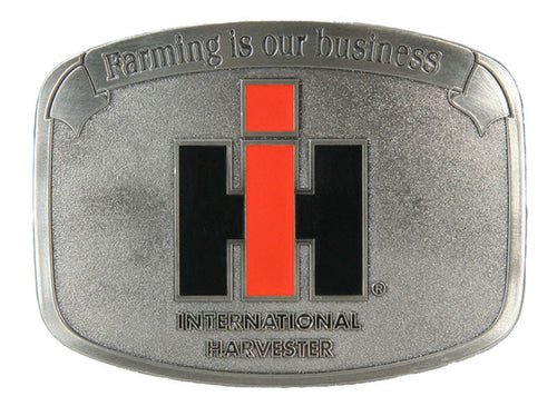 Farming is our Business IH Buckle
