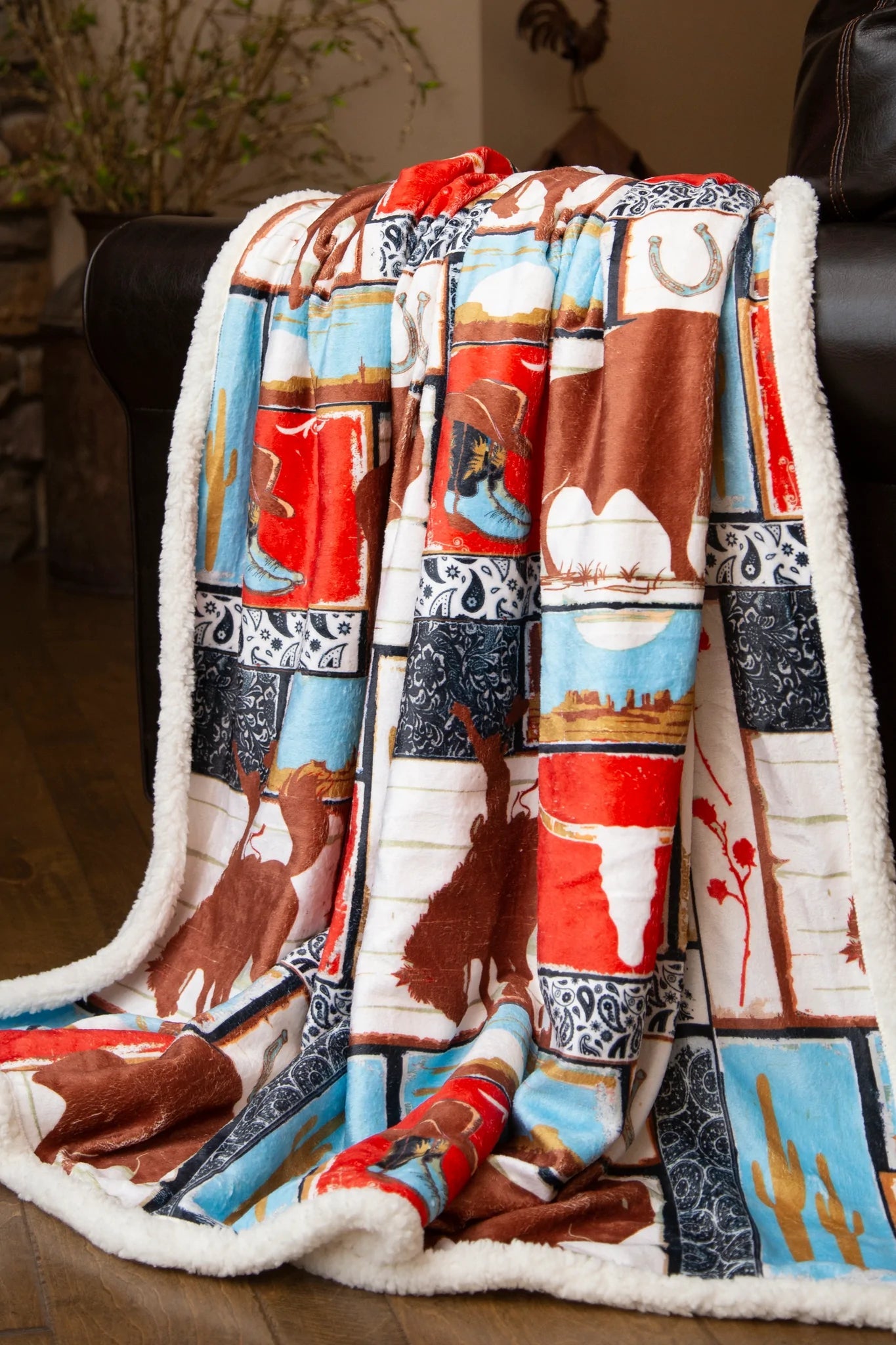 Wrangler throw blanket sale